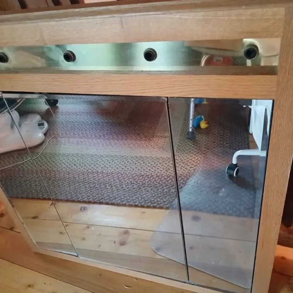 Retro 3 door Medicine Cabinet